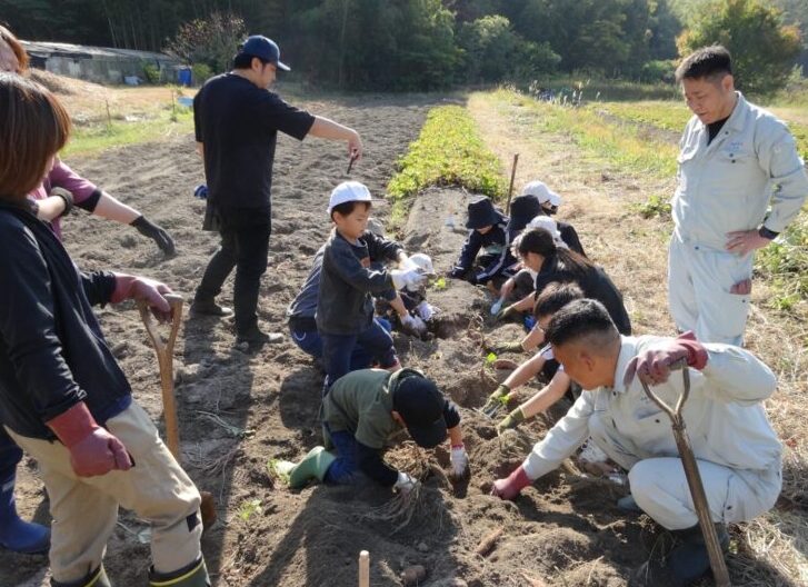 子どもたちと芋ほりイベント